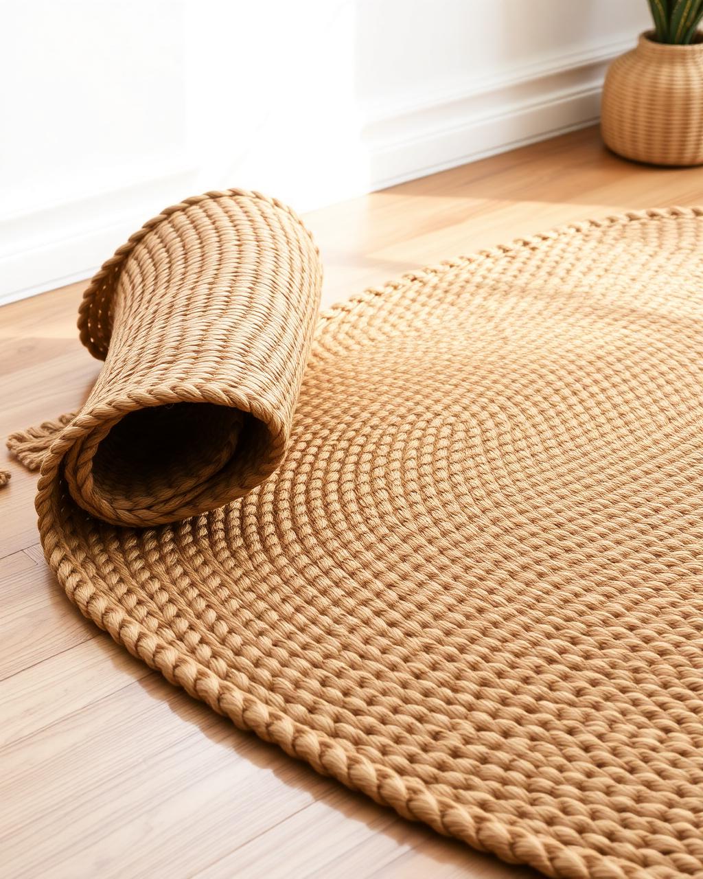 Braided Jute Rug